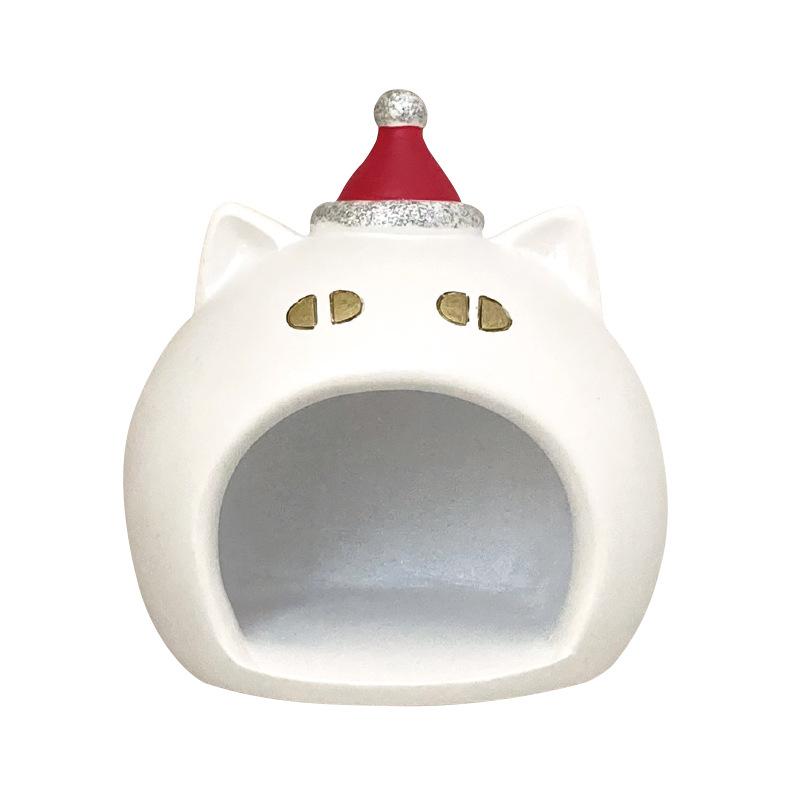 Christmas Santa Claus Japanese Miniature Resin Small Pendant DIY Decoration Home Scenic Ornaments Collection Gift