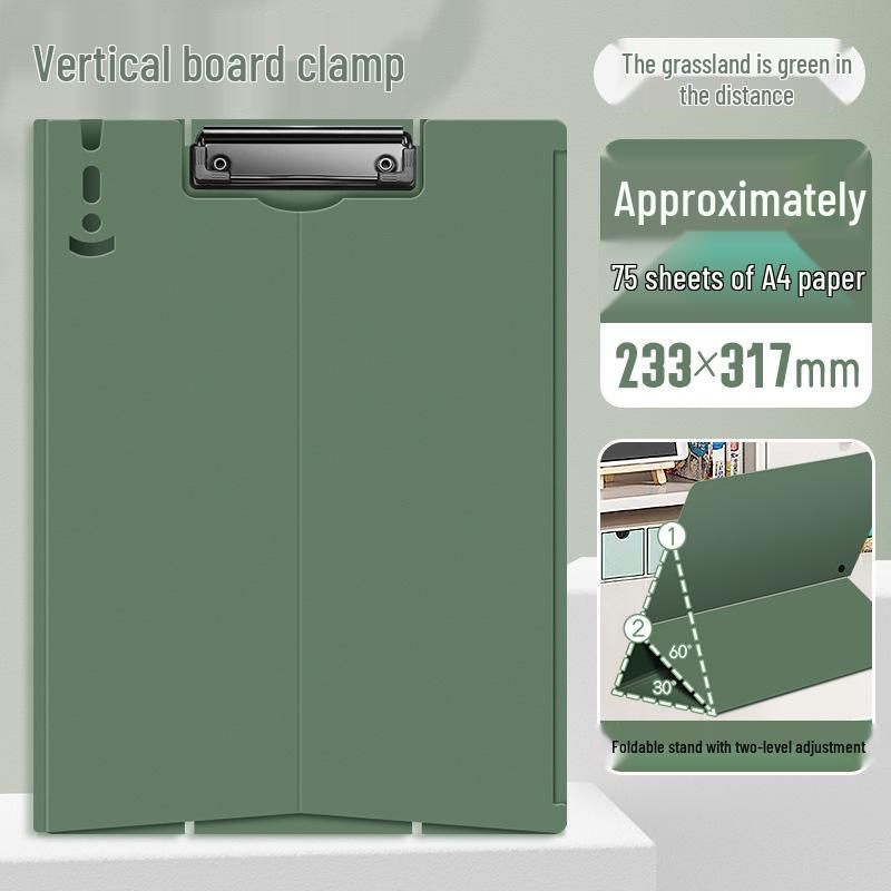Goodkeli A4 Stand-up Clip Board for Paper, Writing & Drawing