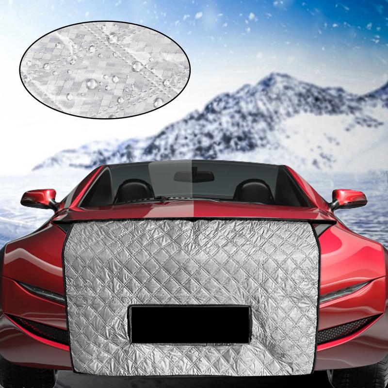 Auto Windschutzscheibenabdeckung Schwerlast Ultra Dicke Schutz Windschutzscheibenabdeckung Verdickte Windschutzscheibenabdeckungen für Schnee und Eis 39x27