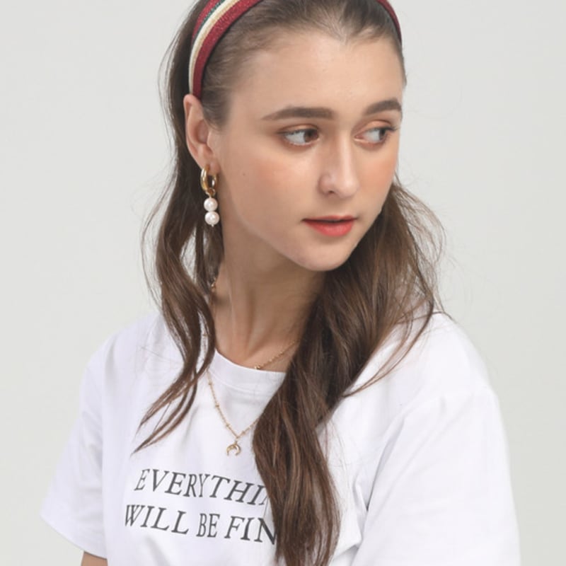 LALA Twinkle Hairband P-Red