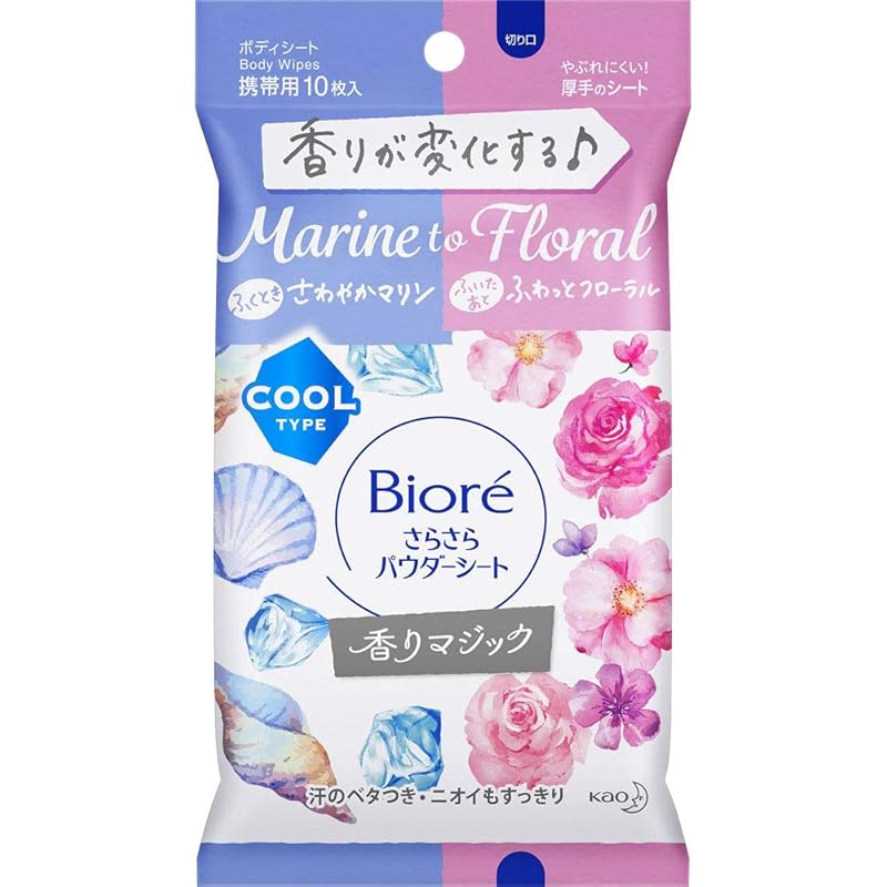 

Kao Biore smooth P sheet marine to floral cell phone 10 pieces