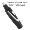 Ear and Nose Hair Trimmer Clippers: 2025 Professional Painless Eyebrow & Facial Hair Trimmers Remover for Men Women, Battery-Operated Nasal Clipper