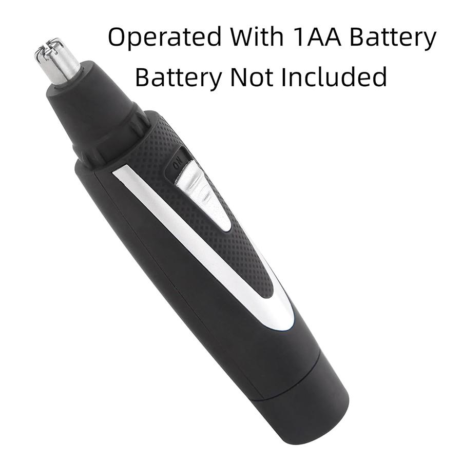 Ear and Nose Hair Trimmer Clippers: 2025 Professional Painless Eyebrow & Facial Hair Trimmers Remover for Men Women, Battery-Operated Nasal Clipper