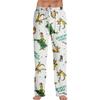 Men's Casual Loose Fit Print Pants Sleep Pajama Bottoms for Home Wear