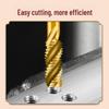 Tiangong Titanium-Plated Spiral Tap: Japanese Standard High-Speed Steel for Stainless Steel