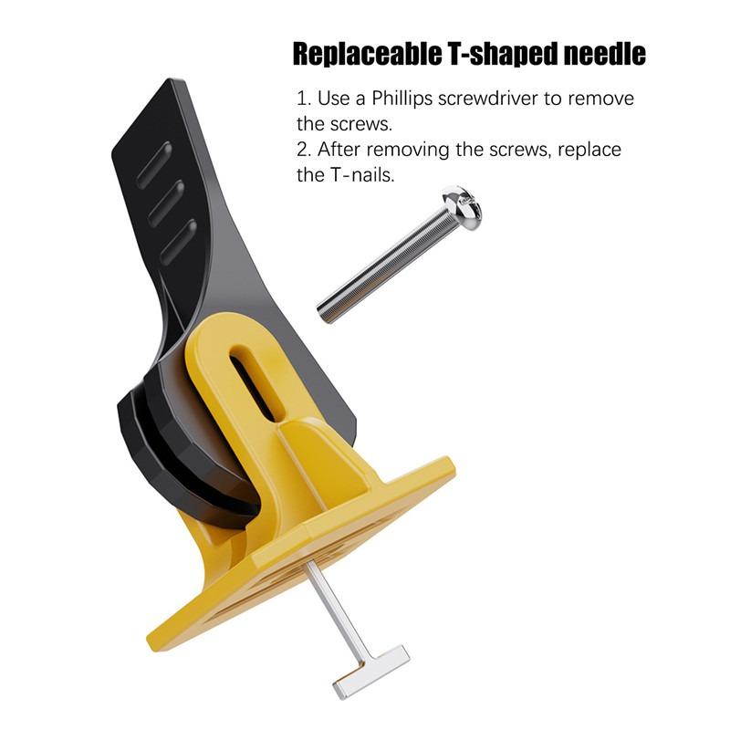 50Pcs/ Set Tile Leveler Interchangeable Steel Pin Leveler Card Positioning Artifacts