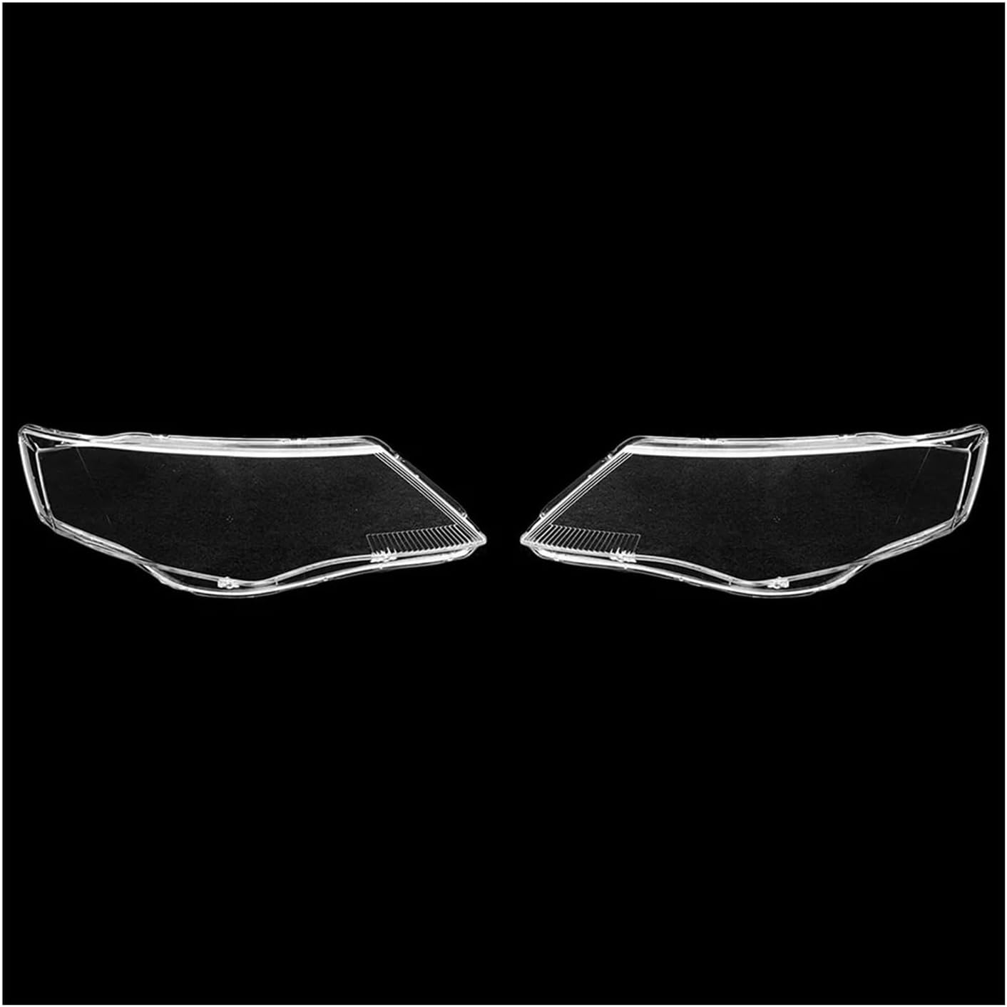 Car Headlight Lens Cover Compatible for Mitsubishi Outlander EX 2007 2008 2009 Headlamp Glass Lens Auto Shell Cover Transparent Lampshade Caps(1