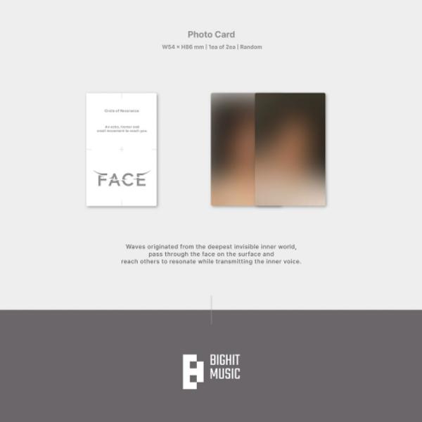 BTS JIMIN - 1st Solo Album [FACE] (WEVERSE ALBUMS VERSION)