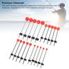 20PCS Red Ball Spring Rod Tip 8cm 10cm 14cm 16cm High Strength Winter Fishing Rod Tip Ice Fishing Equipment