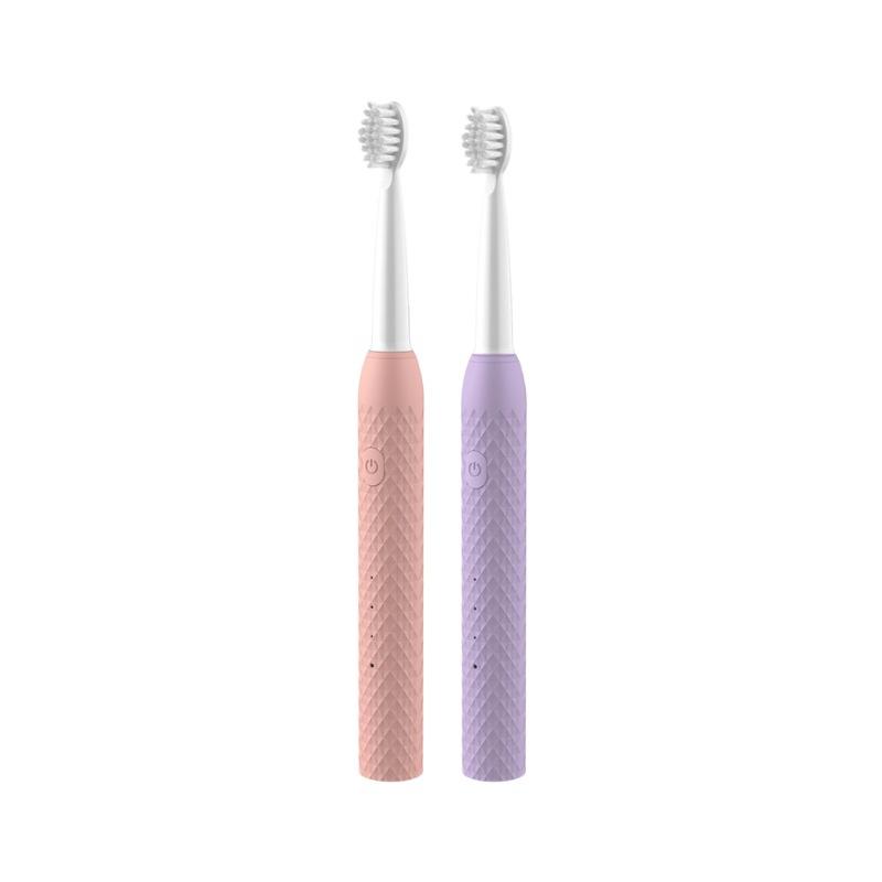 Adult Electric Toothbrush, Rechargeable Soft Bristle Replacement Brush Head IPX7 Waterproof Three-speed Electric Toothbrush