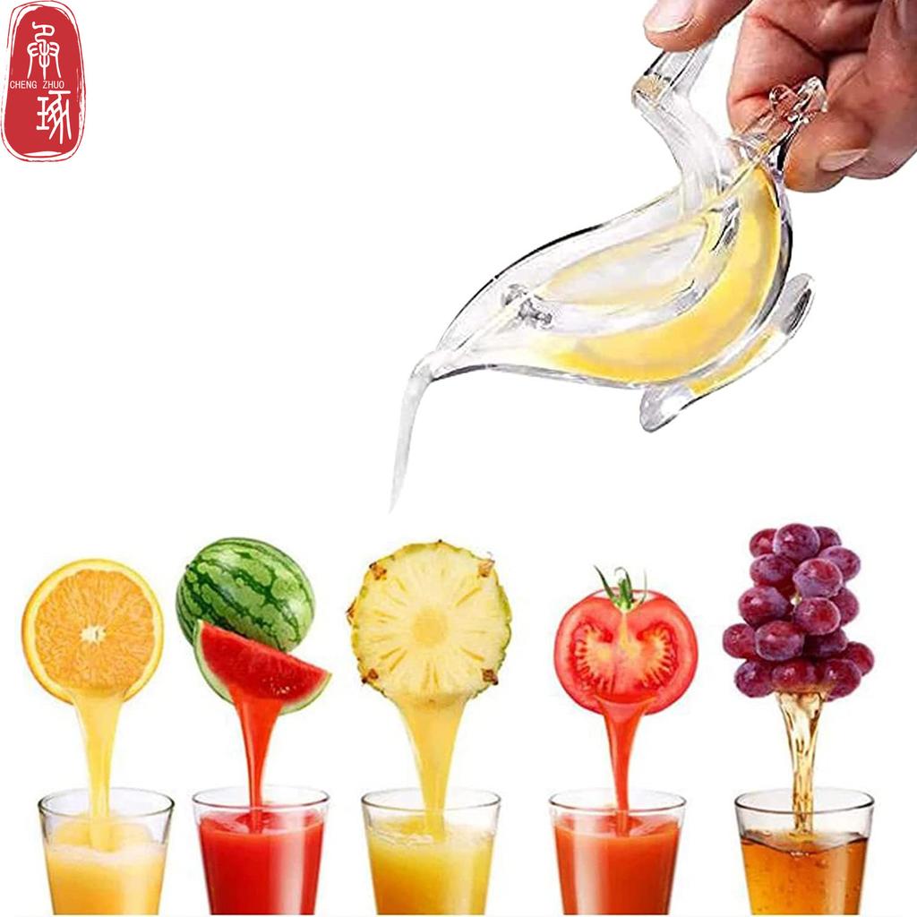 Lemon Juicer Cute Bird Manual Juicer Fruit Juicer Bird Shapner Διαφανής Απλός Αποχυμωτής Φρούτων Citrus Orange Lemon Juicer