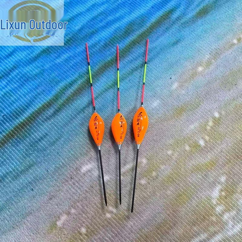 Winter & Ice Fishing Float for Rockfish and Crucian Carp - Jujube Pit Shape