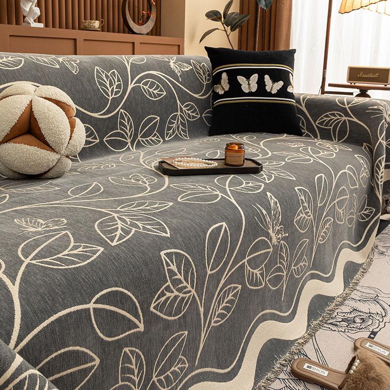 Neuer Sofabezug, Universell für alle Jahreszeiten, Retro Mittelalterliches Sofa-Handtuch, Eine ganze All-Inclusive Sofa-Decke