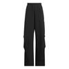 FOS Tracksuit Bottoms Loose Knit Comfortable Casual Pants Women Bottoms Black KS0077