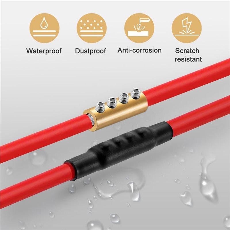 ABWR-Quick Wiring Connection Terminal Circuit Connector 12Wire Connector Nut Kit 80A Splicing Wire Connector