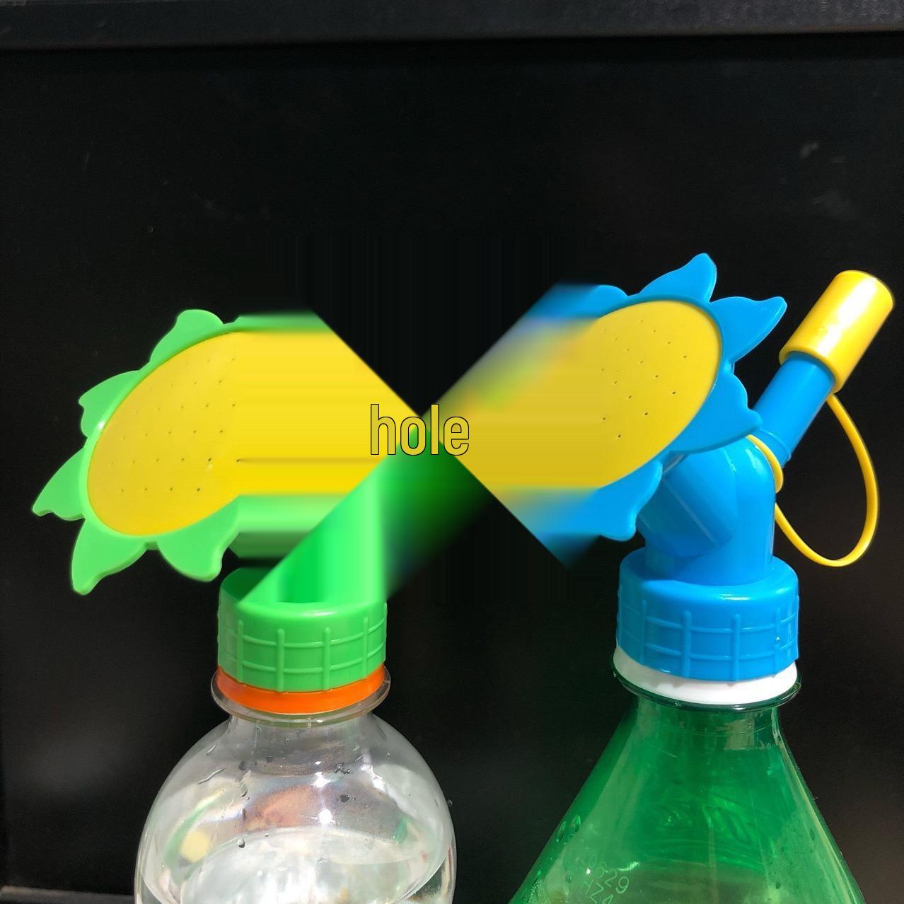 Multifunctional Double-Head Shower and Watering Nozzle for Garden Plants