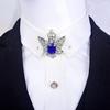 Eagle Pattern Collar Brooch Pin for Men