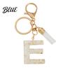 Key Holder For Backpack Keychain Pendant Letter A-Z Charm with Tassel