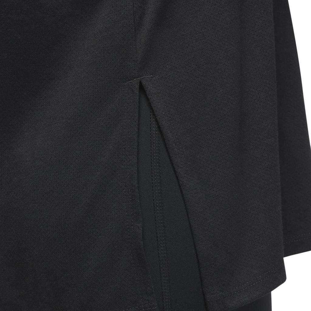 Jordan Solid Color Round Neck Fitted Sleeveless Tank Top Women Tops Black FB4630-010