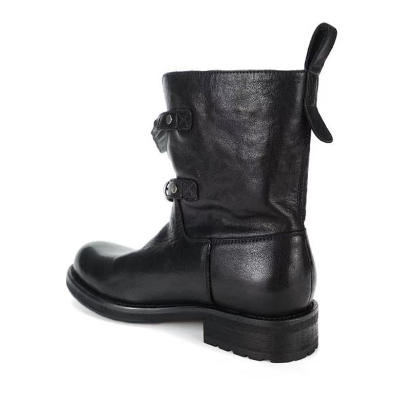 Designer Flats Winter Boots Women'S Ankle Fashion Shoes For Woman Snow Chelsea Boots Trend Dress New Gothic Ladies Boots