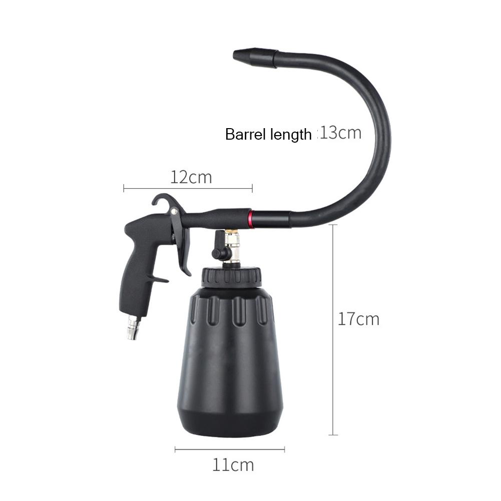 Engine Car Engine High-pressure Car Washing Tool Pneumatic Spray Gun Universal Bend Pipe Cleaning Gun