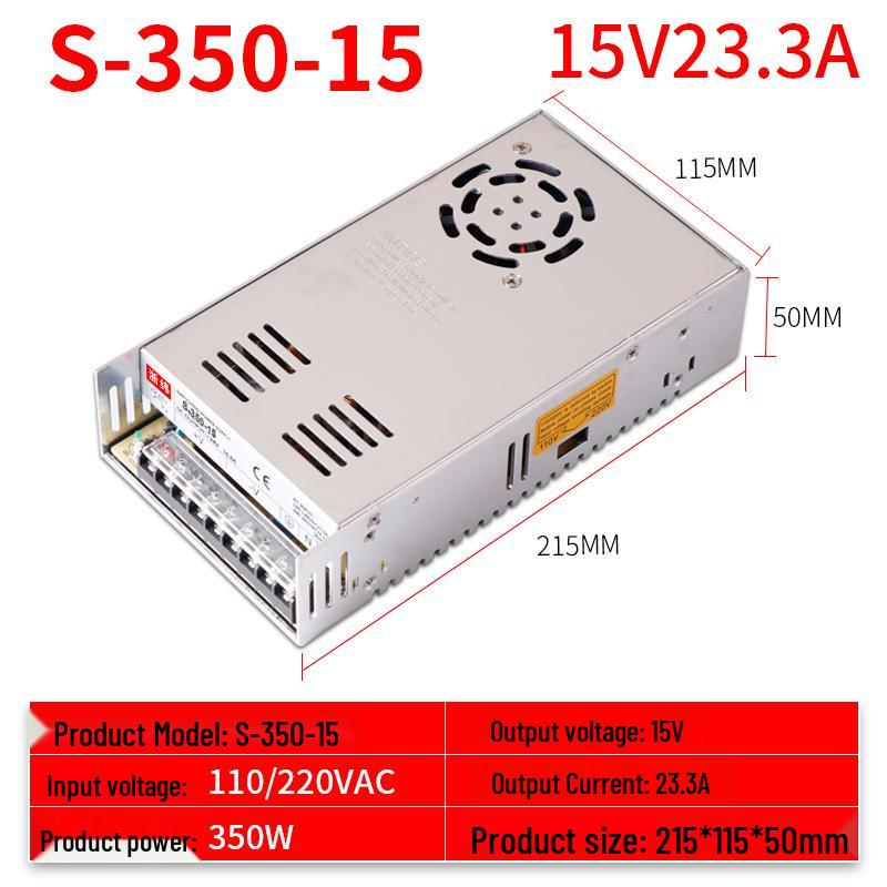 AC To DC Switching Power Supply Module S-15-800W, Output Options: 5V, 12V, 24V, 36V, 48V
