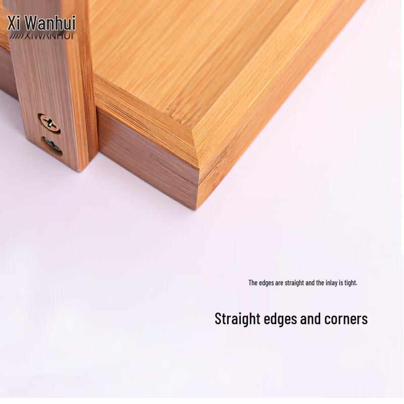 Multi-functional Bamboo Portable Tray Box