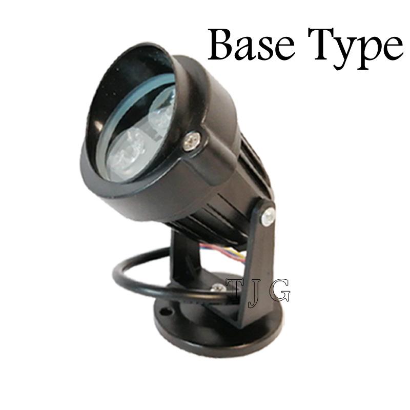 LED Lawn Lamp 3W 6W Outdoor Garden lighting Waterproof IP65 Lighting Led Garden Path Spotlights AC85-265V DC12V 3W AC85-265V&Green