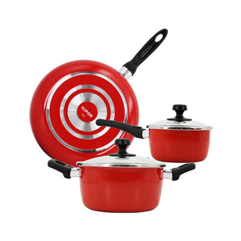 SUPOR Non-stick Cookware 3-Piece Set