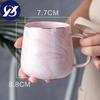 Creative European Phnom Penh Milk Coffee Mugs Marble Pattern Breakfast Water Mug Office Home Drinkware Tea Cup Lover's Gifts