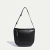 Casual Style 2024 Summer New Minimalist Comfortable Soft Leather Tote Bag Fashionable Commuting Large Capacity Shoulder Crossbody Bag