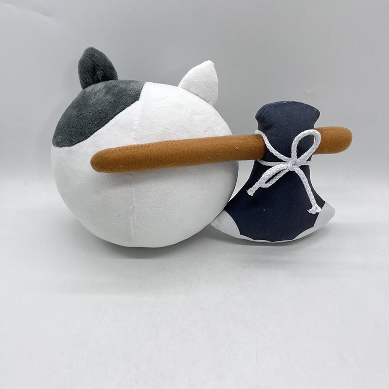 Cartoon Nyanko Great War Plush Doll Anime Animal Battle Cats Stuffed Plushie Toys for Kids Christmas Birthday Gifts