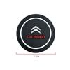 Auto-Becherhalter Wasserschlitz Anti-Rutsch-Matte Pad Emblem Innenzubehör für Citroen C2 C3 C4 C5 C6 C8 C4L DS3 DS4 DS5 DS5LS DS6