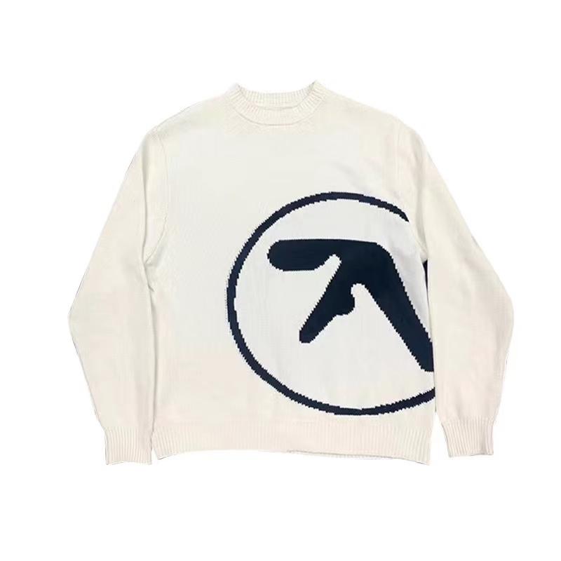

Чоловічий светр Aphex Twin В язаний Зимовий Оверсайз Вінтажний З Довгим Рукавом Топ Светр Пуловер Y2k Вуличний Стиль Графічний Модний Одяг M
