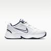 Zapatillas de Hombre Nike Air Monarch IV Blanco Azul Marino Blanco/Plata Metálica