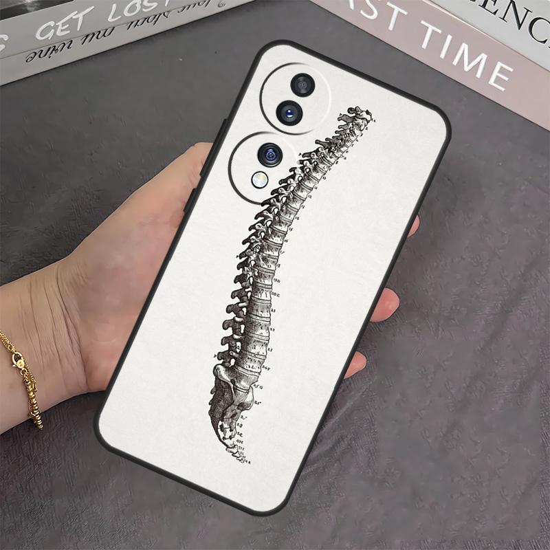 Medical Human Anatomy Case For Honor X8b X9b X8 X9 X6a X7a X8a X9a Cover For Honor Magic 6 5 Pro 50 70 90 Lite