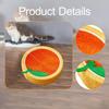 Cat Scratcher Bed Scratch Pad Cartoon Anti Slip Mat Sisal for Indoor Cats to Play,