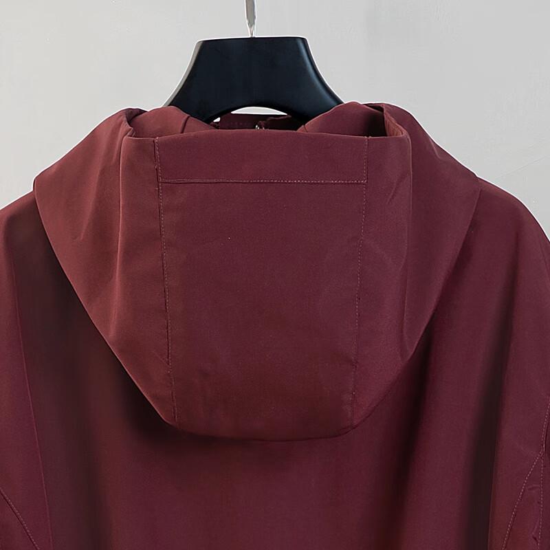 Sibaishe Women's Solid Hooded Casual Jacket