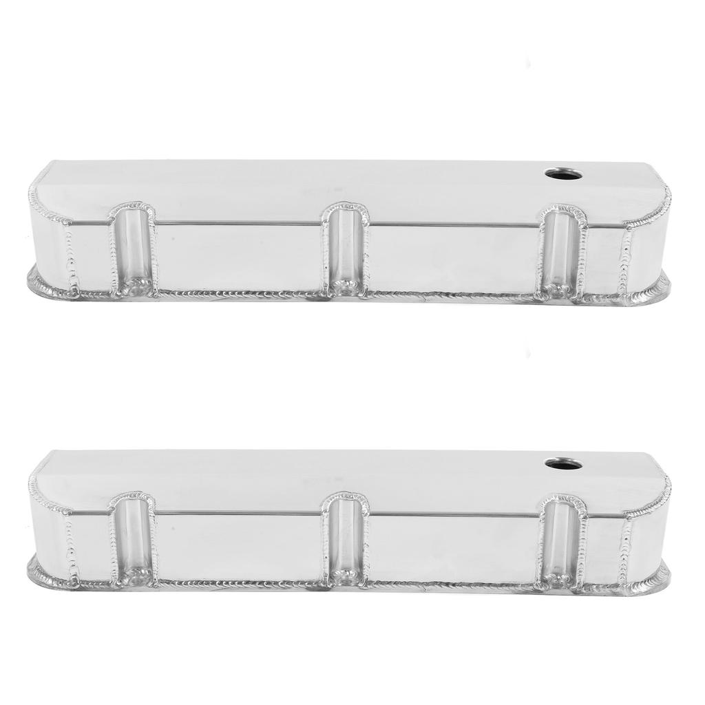 2pcs Aluminum Polished Valve Covers GH?4412 Car Accessories Replacement for Chevy Big Block BBC 396