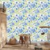 Wallpaper Roses, buttercups, cornflowers and pansies for the living room and bedroom 50x1000