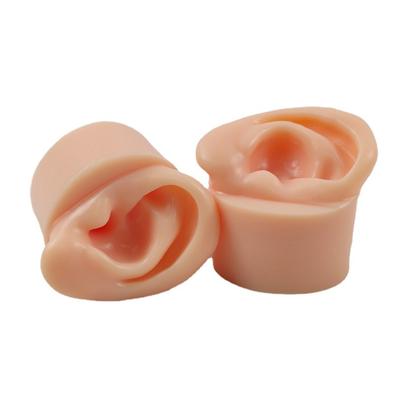 1/2 Pcs Silikon Ohr Modell Eindruck Unterziehen Training Ohr Picking Praxis