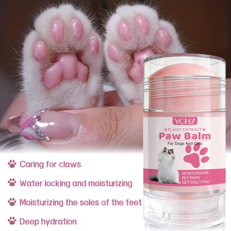 No Import Fee Pet Nose and Paw Care Balm, Contains Beeswax | Aloe Vera, Soothes Dry, Cracked Paws and Prevents Heat Stress, Perfect for Dogs,