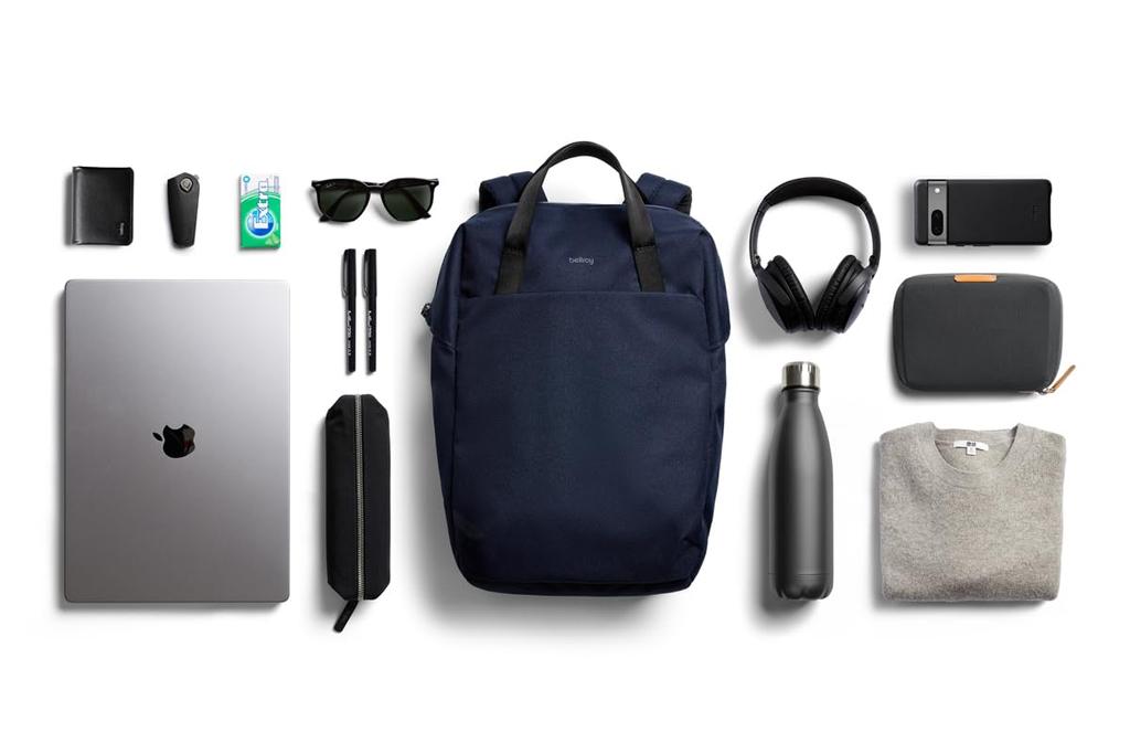 Via Workpack 16 inch PC Bag Commuter Backpack Work Bag Navy [Bellroy] -