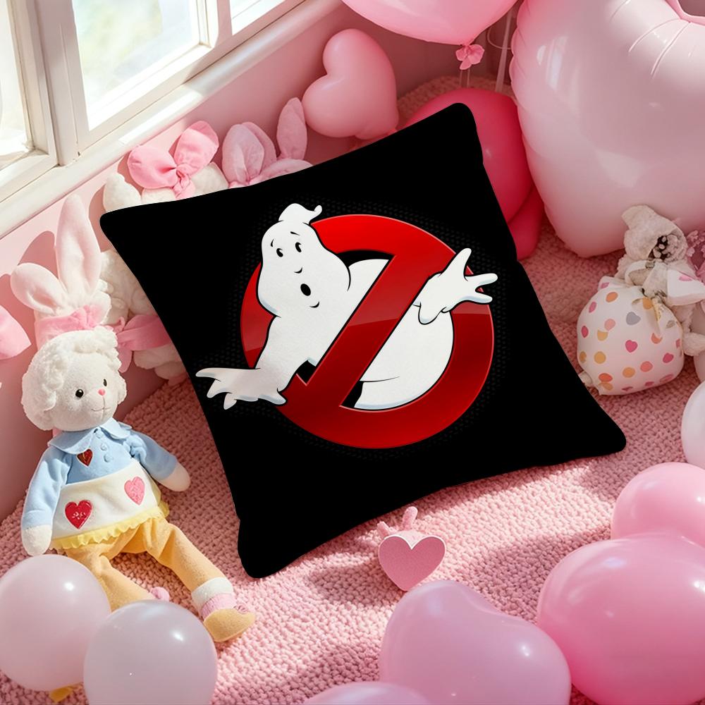 G-Ghostbusters Movie Cushion Cover Pattern Printed Pillowcase for Living Room Sofa Cushion Cover & Bedroom Decor