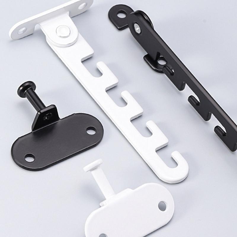 Window Restrictor Latches Adjustable Window Limiters Carbon Steel Window Lock Hardware for Home Office Easy To Install