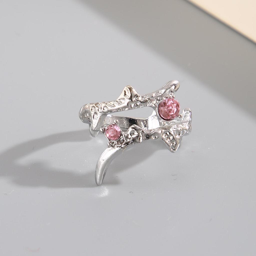 Moonstone Vintage Adjustable Luxury Index Finger Ring