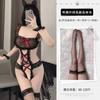 Sexy Lingerie Seduction Babes Perspective Lace Mesh Perspective Onesie Suspender Abstinence Passion