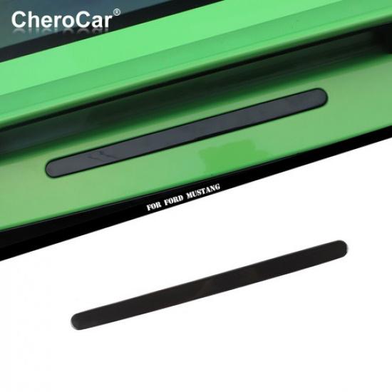 

For 2010-2014 Ford Mustang Rear High Brake Light Panel Trim Cover Smoked Black
