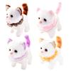 Giocattolo Elettrico Gatto Peluche Interattivo Camminante Scodinzolante Annodante Miagolante Giocattolo Gattino Fatto a Mano per Bambini Piccoli Educativo Simulazione Giocattolo Animale di Peluche