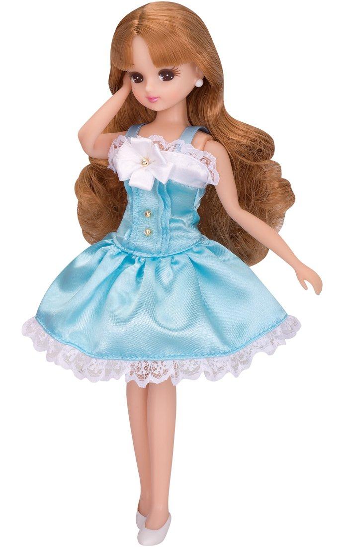 

Dress Sky Blue Ribbon Dress Licca-chan LW-02